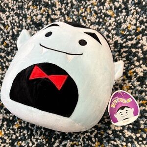 Squishmallows Blue and Black Dracula Plush